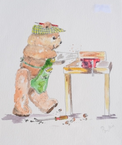 Teddy is a carpenter