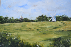 Jack and Jill on the South Downs